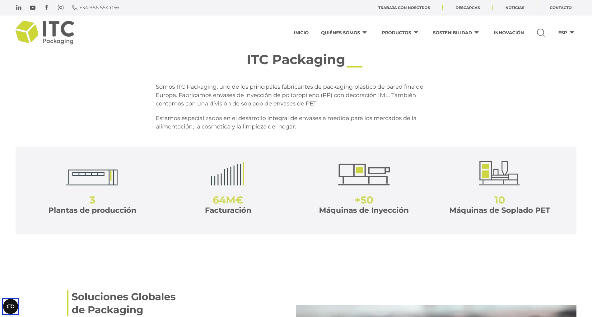 ITC Packaging - Espira Tecnologías